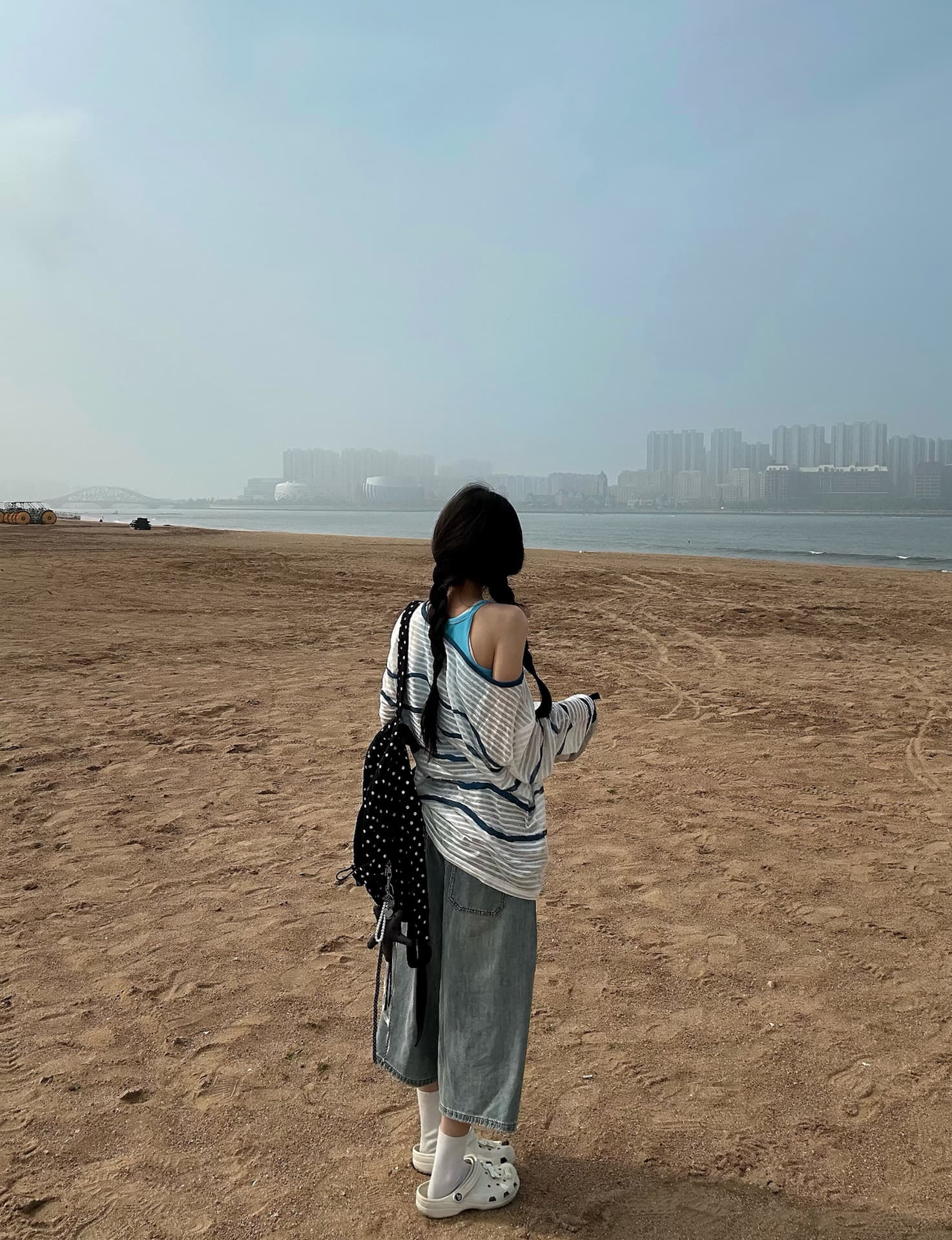 원본 솜씨 광저우 원단 자외선 차단 블라우스 여성 상세 이미지 4
