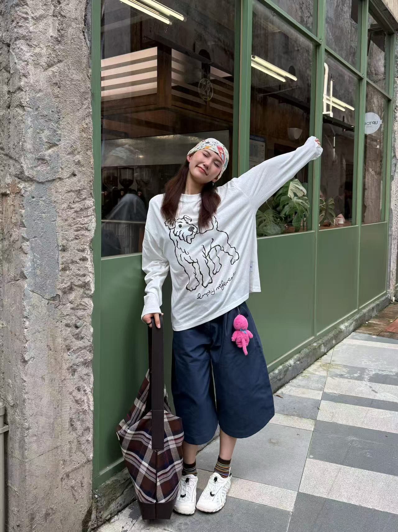 한 부서 긴팔 티셔츠 태양 보호 셔츠 기본 셔츠 블라우스 통기성 루즈핏 이미지 2