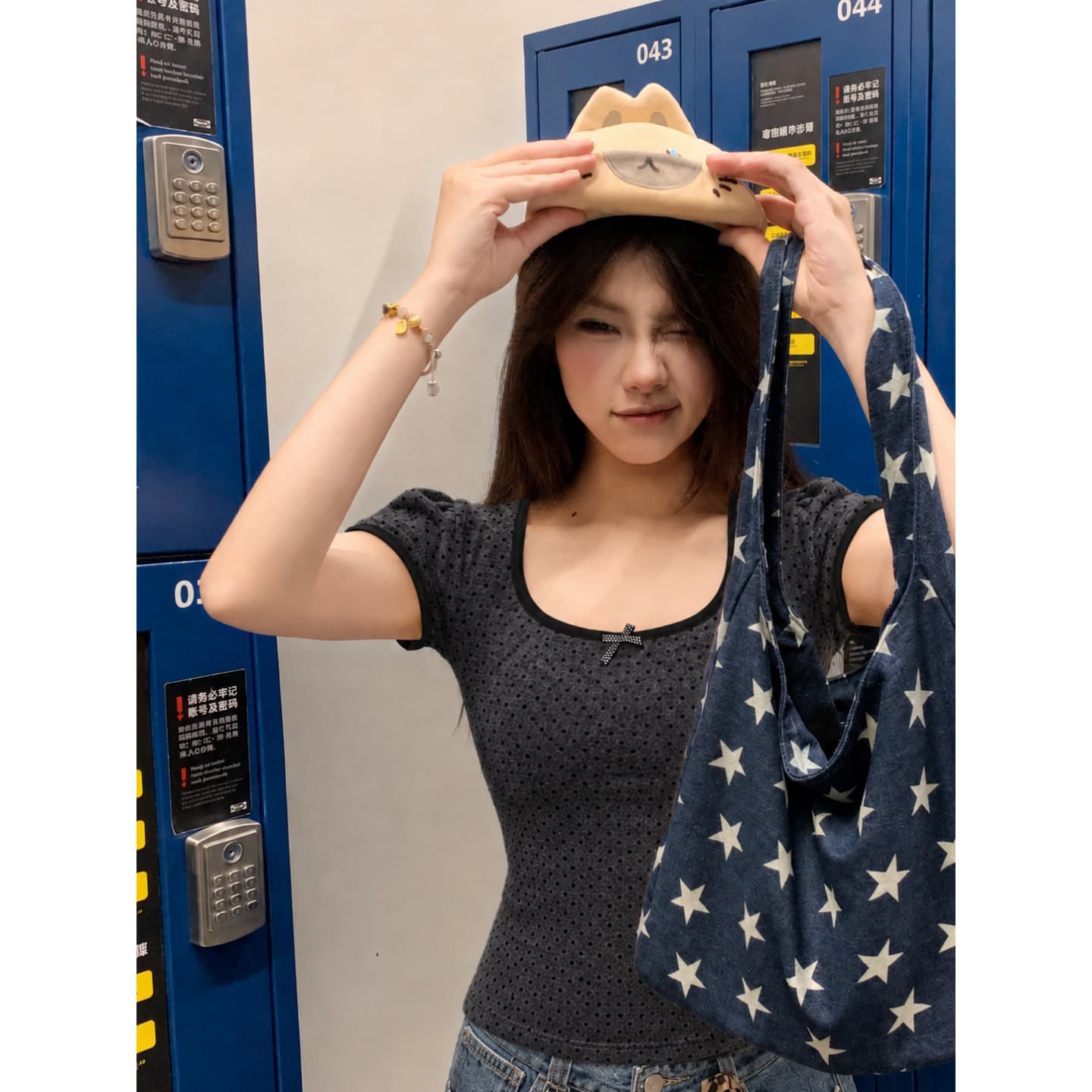 220 그램 1 1 훌륭함 면 반팔 티셔츠 몸매 가꾸기 허리 수축 테두리 버블 반팔 상세 이미지 5