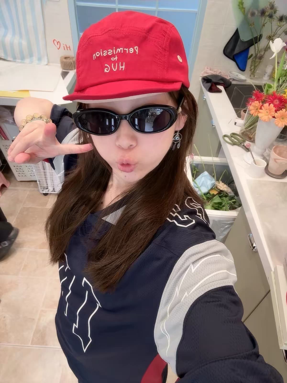 광저우 원단 반팔 티셔츠 여성 이미지 2