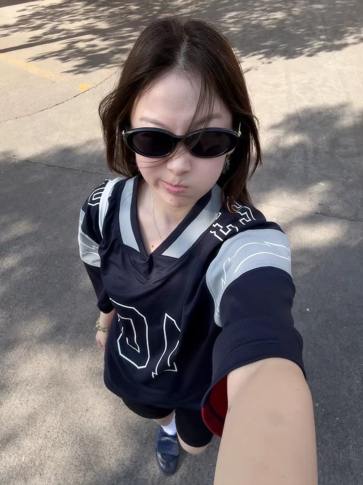 광저우 원단 반팔 티셔츠 여성 상세 이미지 4