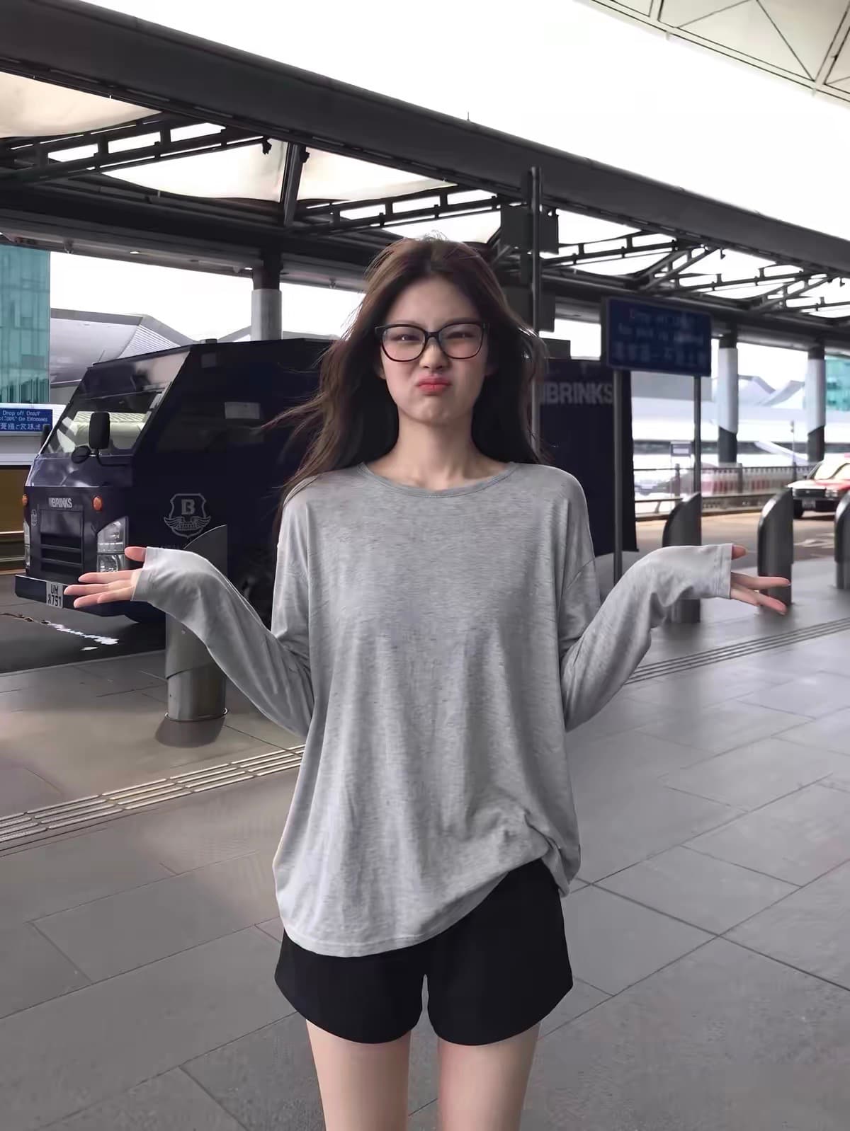 광저우 원단 반팔 티셔츠 여성 상세 이미지 3