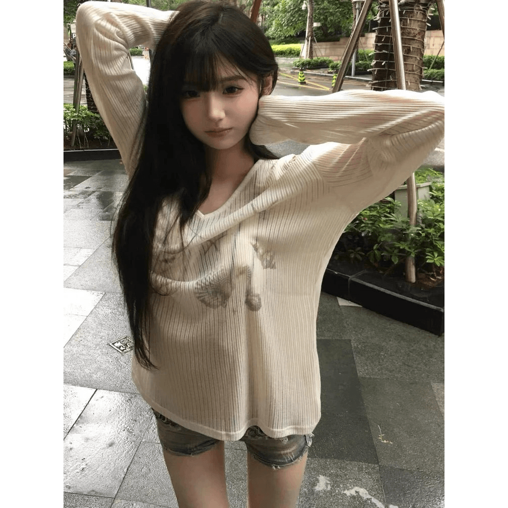 광저우 원본 원단 긴팔 여성 이미지 5