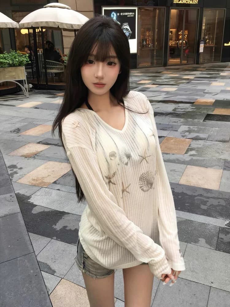 광저우 원본 원단 긴팔 여성 상세 이미지 2