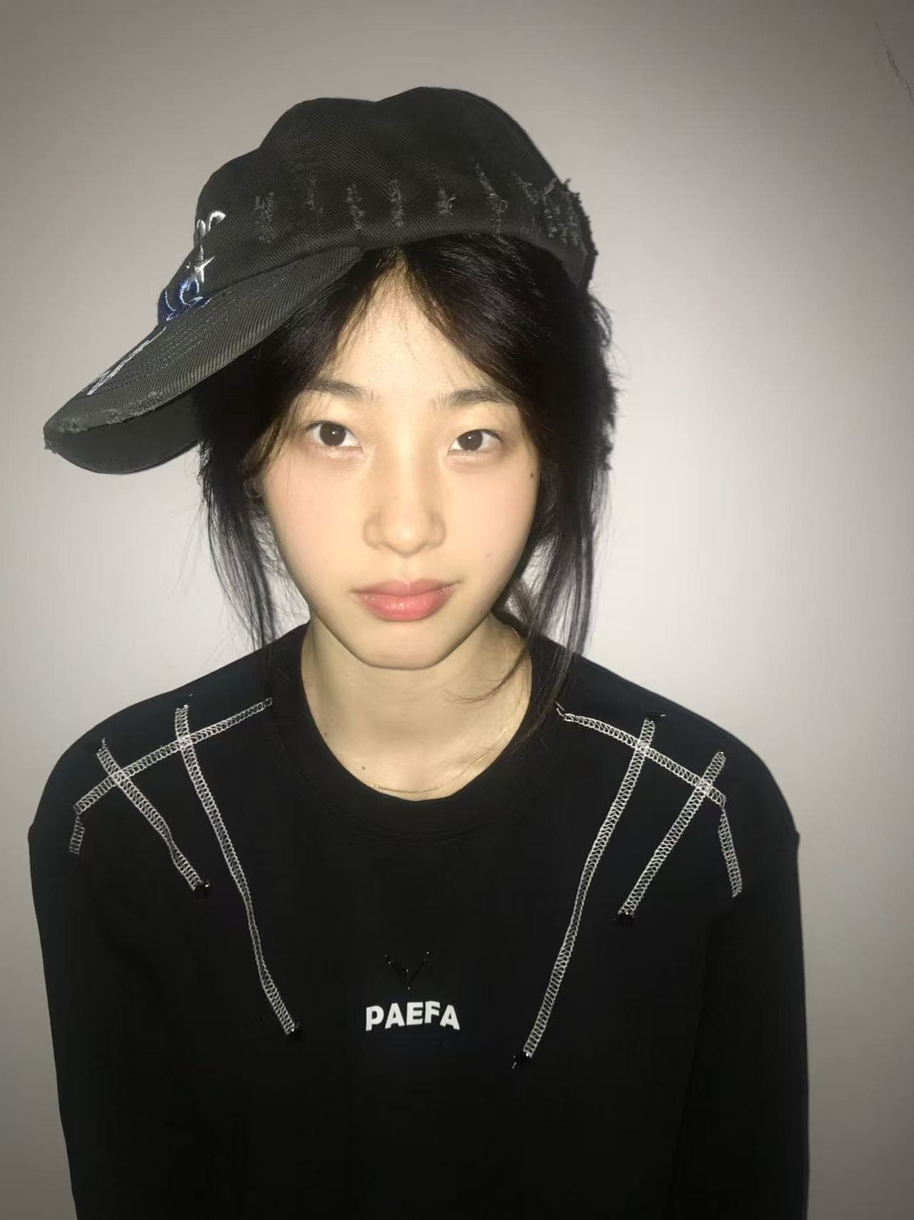 원본 솜씨 슬래시 버드 나무 못 19 지점 220 그램 순면 긴팔 티셔츠 상세 이미지 4