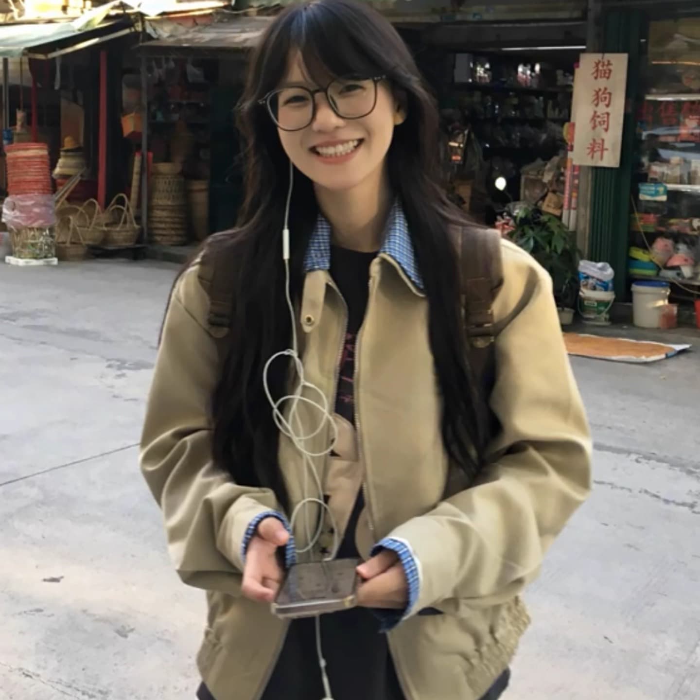 좋은 품질 사선 직물 더블 칼라 원본 올린 사람 : 에디션 카키 여성 코트 봄 가을 커플 워크웨어 재킷 이미지 4