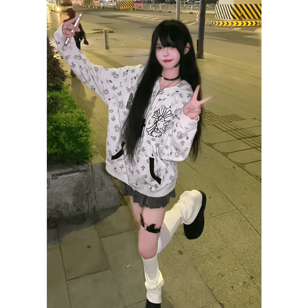 얇은 스타일 털이 있는 자수 패치 이후 패키지 칼라 순수한 Mianhua 면 복합 후드티 이미지 5