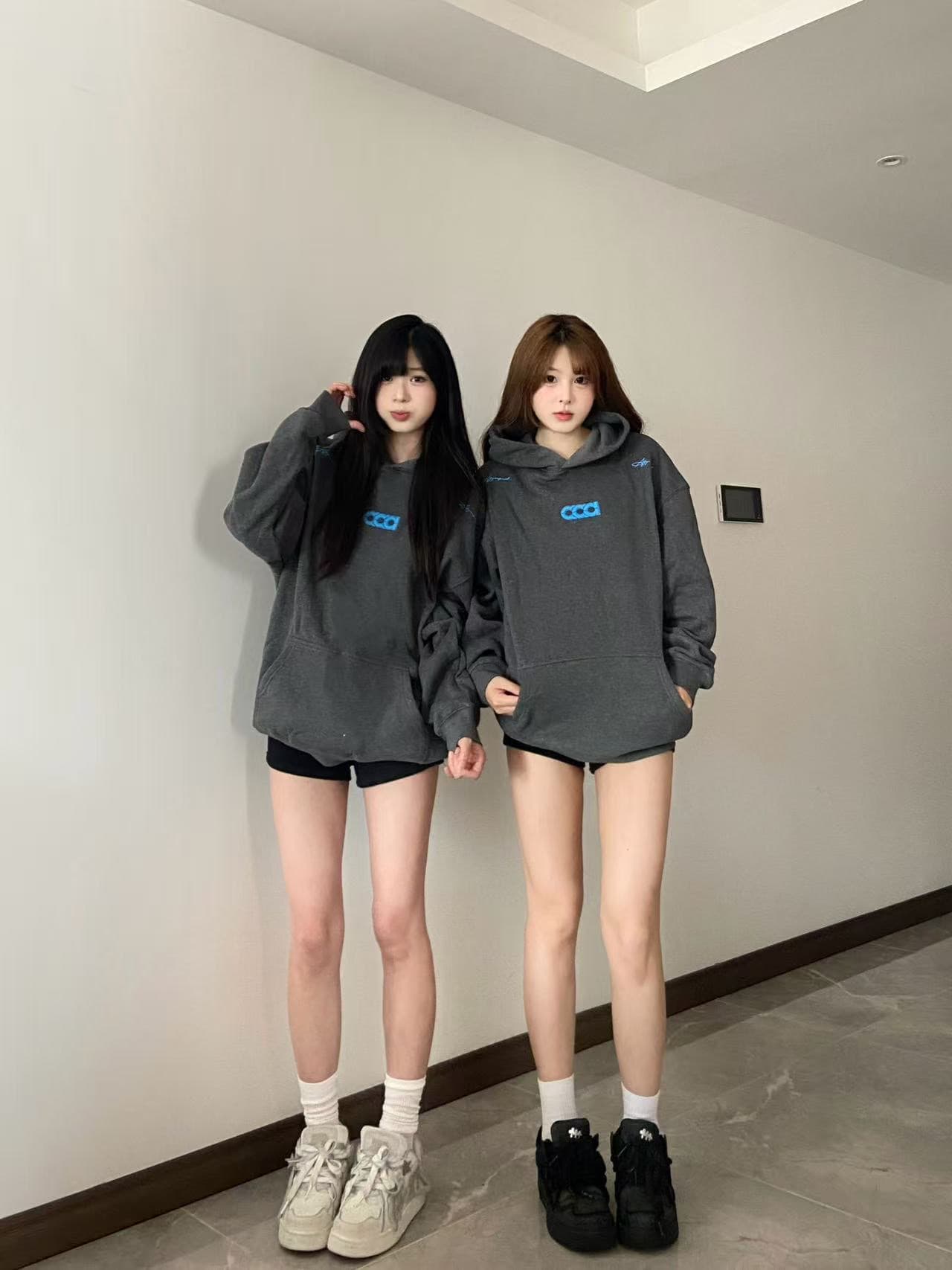 있음 선적 좋은 품질 원본 솜씨 자수 순수한 Mianhua 면 복합 후드 티 스웨터 재킷 이미지 2