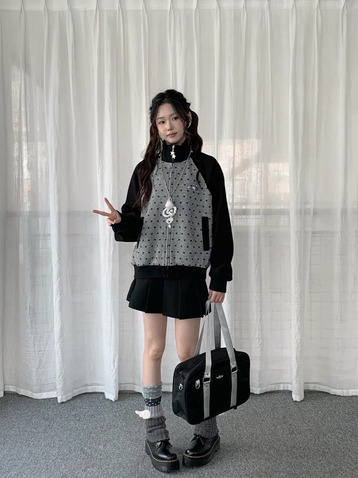 얇은 스타일 원본 솜씨 자수 순수한 Mianhua 면 복합 후드티 여성 상세 이미지 5