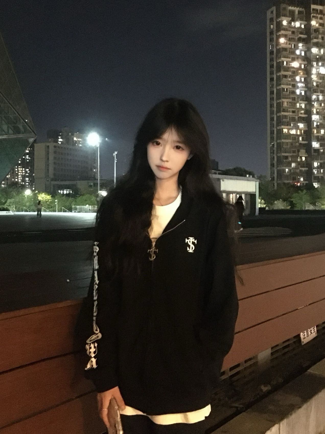 얇은 스타일 털이 있는 원본 솜씨 3 차원 자수 3 차원 프린트 순수한 Mianhua 면 복합 후드티 상세 이미지 2