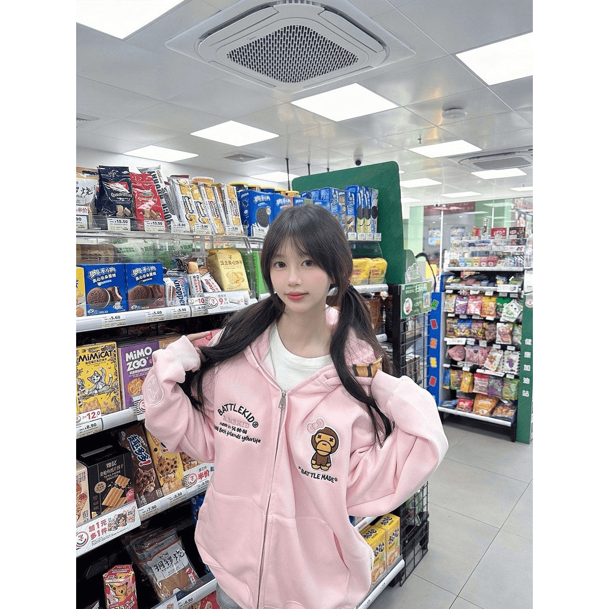 얇은 스타일 털이 있는 자수 프린트 더블 맨위 모자 이후 패키지 칼라 순수한 Mianhua 면 복합 후드티 이미지 5