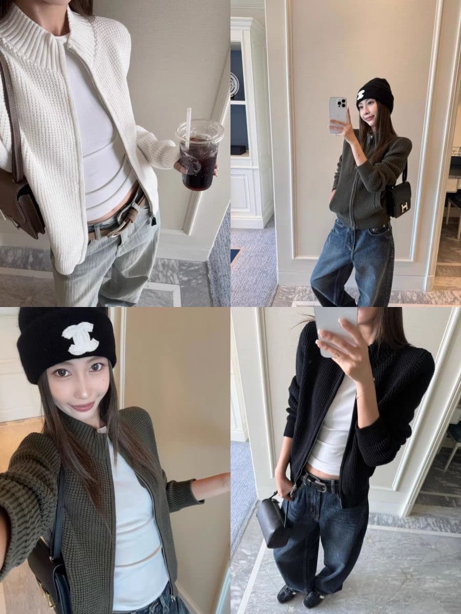 긴팔 스웨터 여자 상세 이미지 5