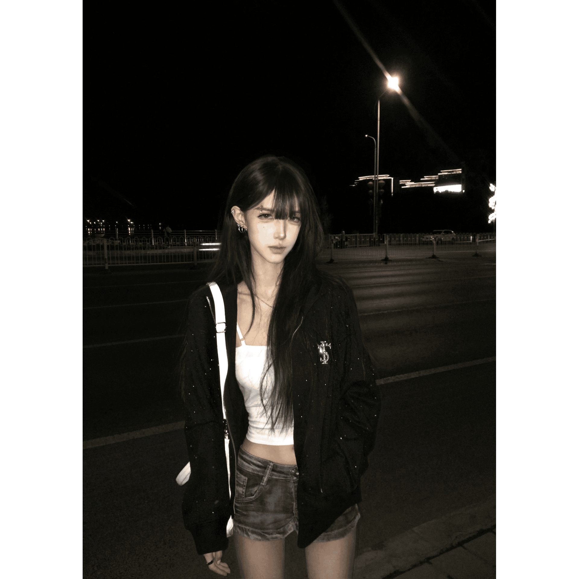 얇은 스타일 털이 있는 원본 솜씨 전체 조각 핫픽스 순수한 Mianhua 면 복합 후드 티 스웨터 여성 이미지 5
