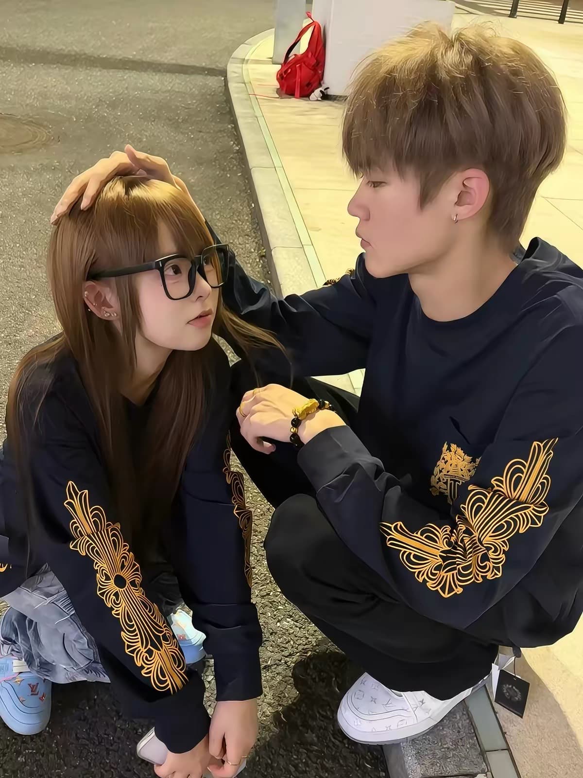 프린트 포밍 순면 220 그램 긴팔 이미지 4
