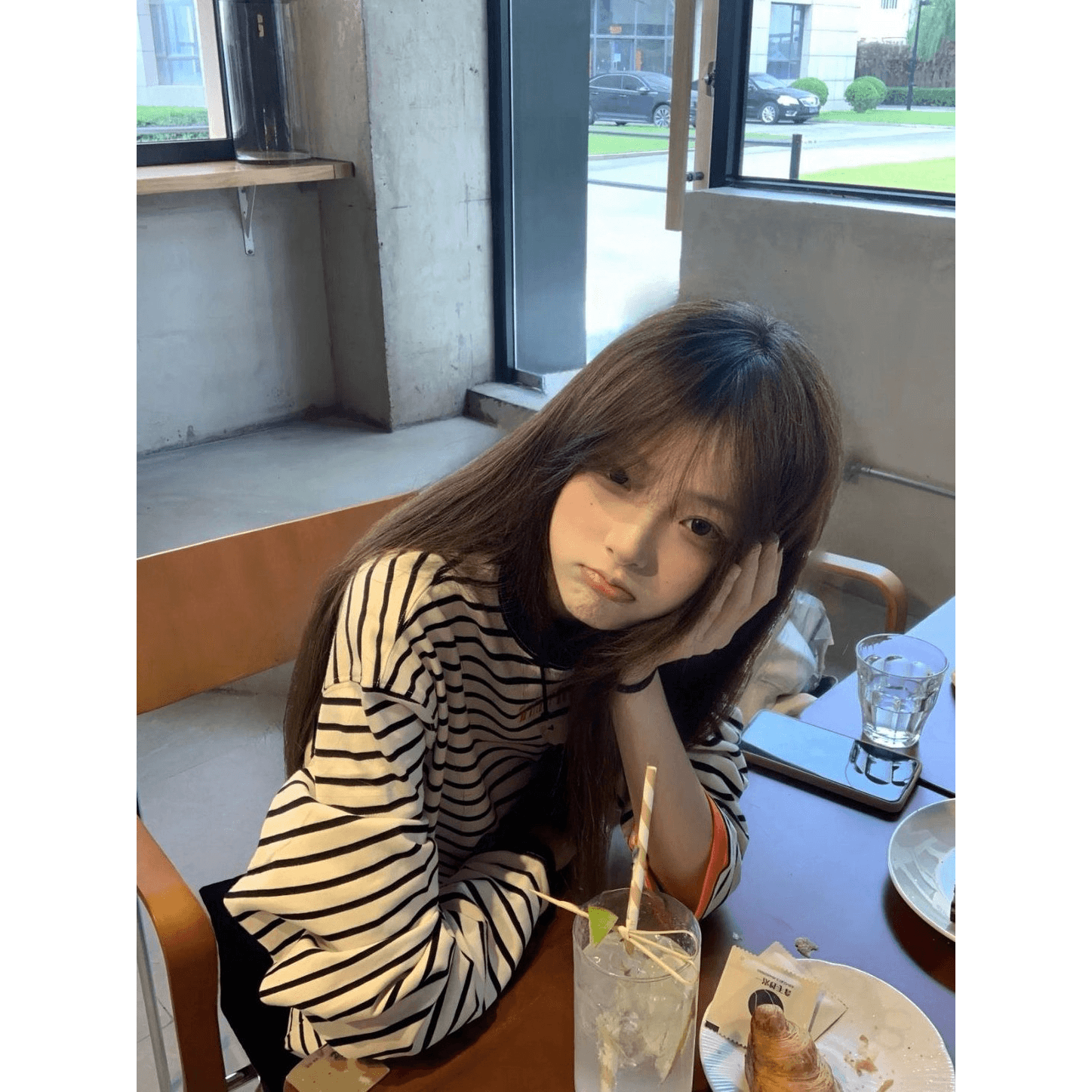원본 솜씨 전후 프린트 광저우 원본 원단 긴팔 티셔츠 이미지 5