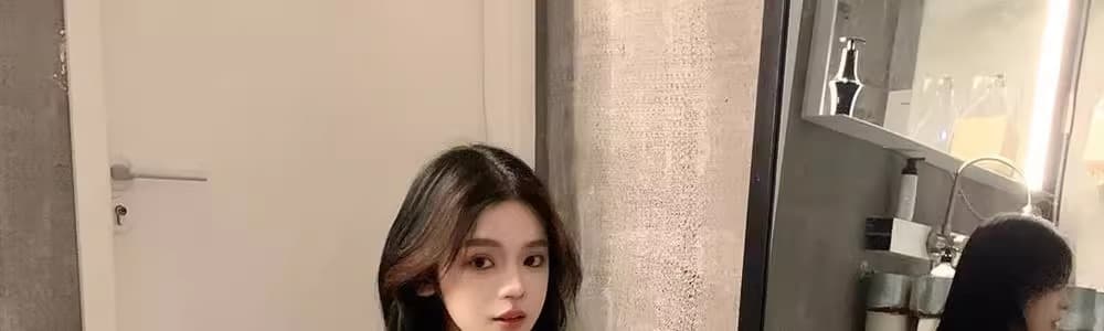 한국 고급 디자인 센스 비스듬한 어깨 오프숄더 스트라이프 얼음 실크 드레스 나이트 클럽 바람 섹시함 트임 타이트 스커트 타이트 스커트 상세 이미지 65