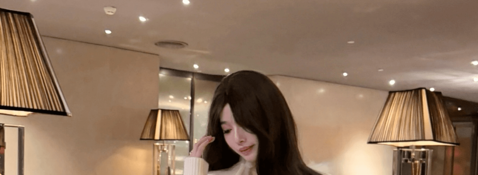 한국 V넥 니트 스웨터 드레스 가을 겨울 허리 수축 슬림해 보이는 홍콩 스타일 고급 센스 품격 명문 여성 만나는 롱 스커트 상세 이미지 69