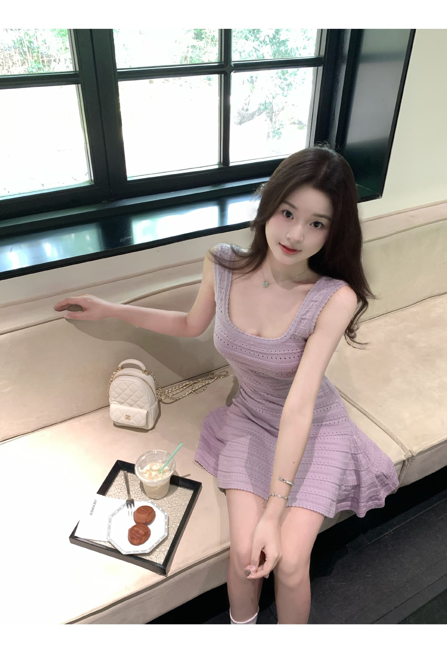 천 가져 가라. 가져 가라. banana 부드러운 바람 고유 한 아름다운 얼음 실크 여성 드레스 여름 허리 수축 몸매 가꾸기 순수한 욕망 미니 스커트 상세 이미지 10