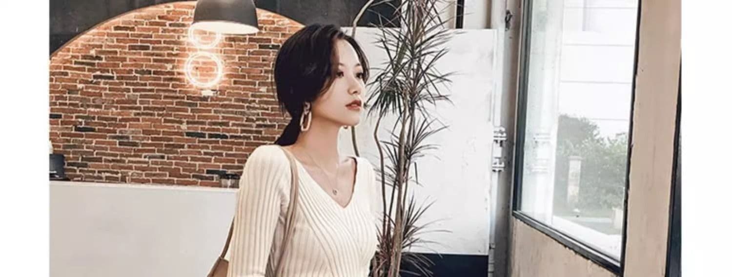 경기 코트 스웨터 드레스 아이들 가을 겨울 중간 길이 몸매 가꾸기 외국 가스 인사이드 가져 가라. 만나는 여성 무릎 아래 니트 드레스 상세 이미지 13