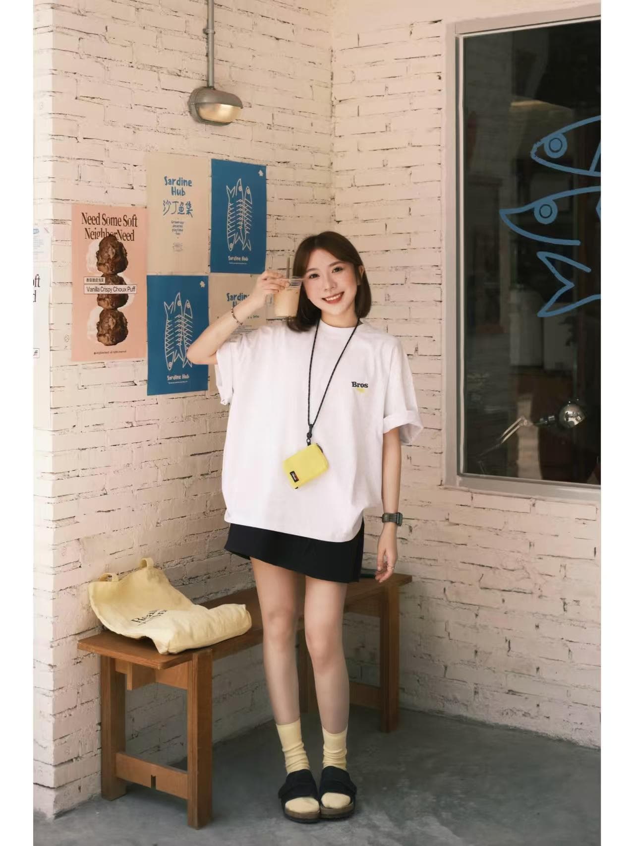 임산부 여름 드레스 티셔츠 맨위 이미지 2