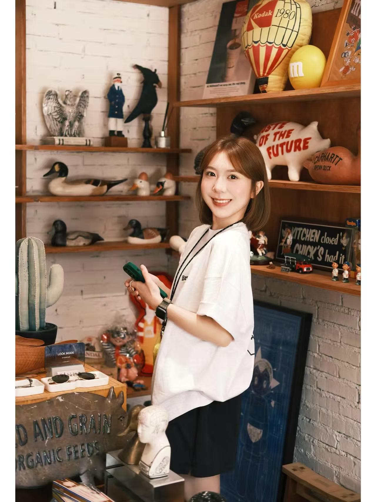 임산부 여름 드레스 티셔츠 맨위 상세 이미지 8