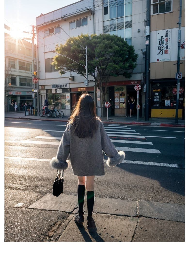 그는 벤 바람 회색 모직 여성 코트 가을 겨울철 새로운 중간 길이 나비 매듭 모직 망토 코트 작은 키 상세 이미지 8