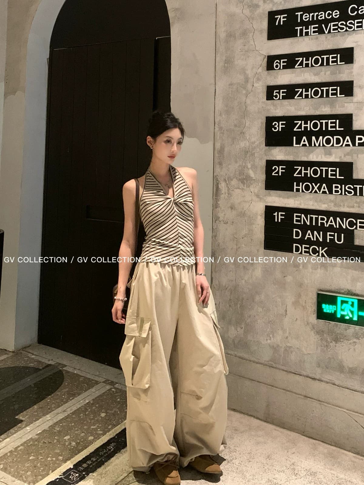 행침 목 캐미솔 인사이드 가져 가라. 여름 외출용 핫걸 순수한 욕망 바람 디자인 센스 작은 대중 프랑스식 몸매 가꾸기 민소매 맨위 이미지 2