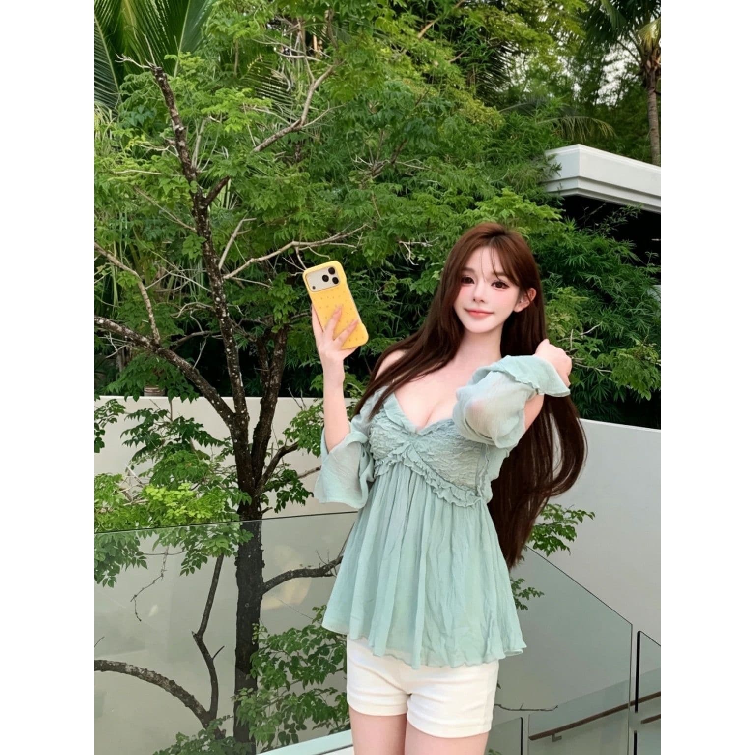 가벼움 우아한 시뮬레이션 실크 얼음 실크 슬립 나이트 드레스 여성 여름 얇은 스타일 부드러운 달콤함 패션 다용도 통기성 편안함 이미지 2