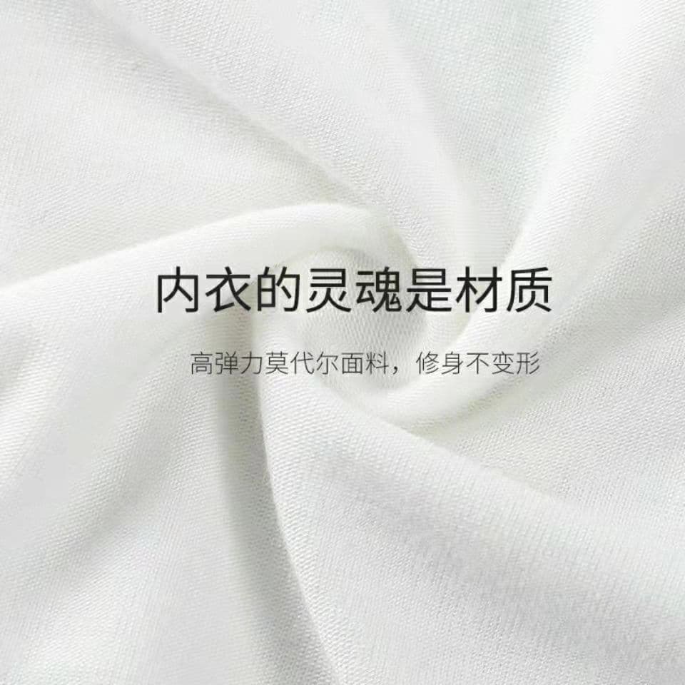 2026 여름 새로운 한국 스타일 V넥 알파벳 민소매 니트 스웨터 인사이드 가져 가라. 조끼 슬립 기본 셔츠 맨위 여성 트렌디 상세 이미지 10
