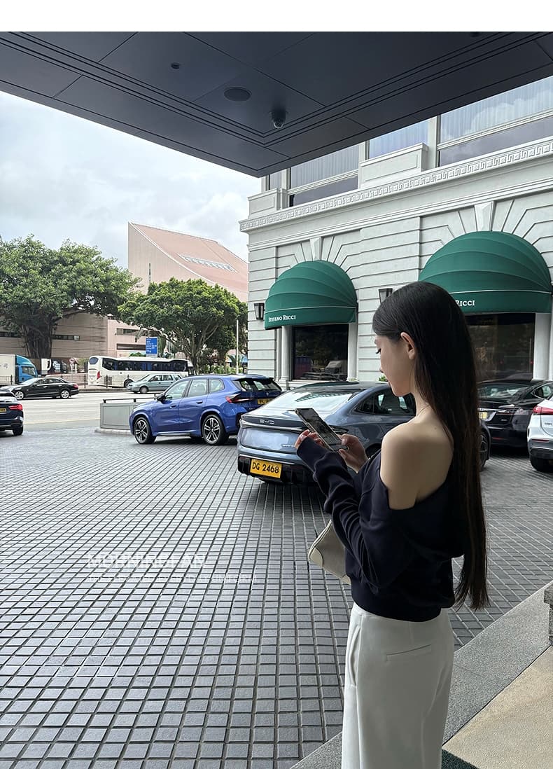 안녕하세요. 팬 팬 넣다 자매 왕 화이트 후드 티 스웨터 지퍼 여성 코트 얇은 스타일 비스듬한 어깨 쇼트 스타일 오픈 가디건 맨위 상세 이미지 17