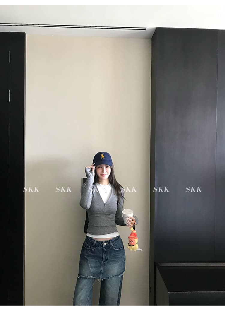 skk store 장기 느슨함 지배 아세트산 주간 실크 양모 털이 있는 당겨서 털 후드 티 스웨터 웨이 바지 세트 상세 이미지 44