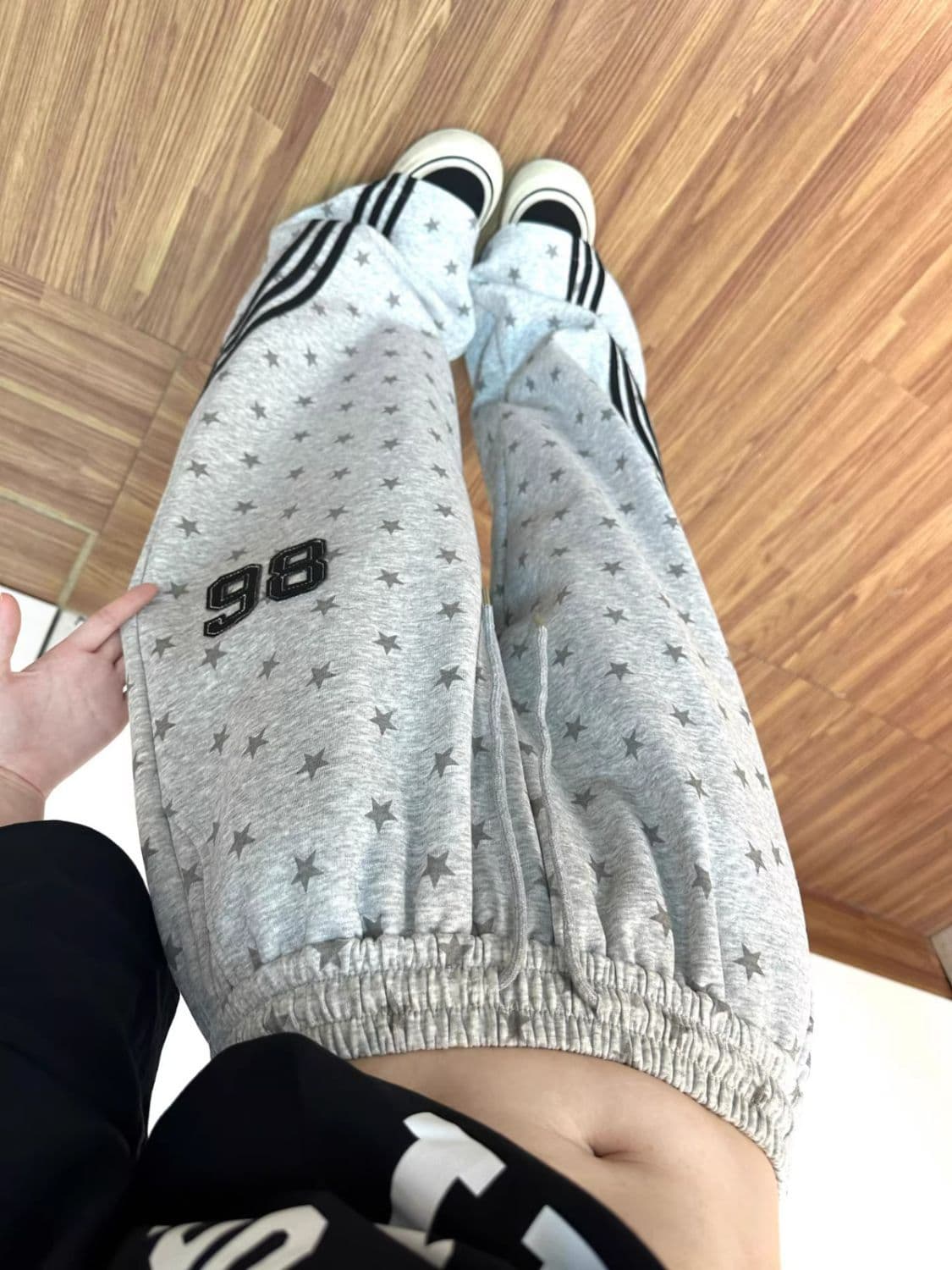 s-6xl 아메리칸 레트로 도트 무늬 캐주얼 바지 여성 여름 새로운 작은 대중 다용도 편안함 루즈핏 도루 센스 와이드 레그 팬츠 상세 이미지 8