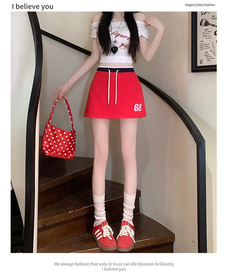 사람들 면 빈 가스 층 배색 테두리 펌프 로프 레이스업 한 마디 캐주얼 바지 여성 한국 스타일 다용도 외출용 넓은 다리가 짧다. 바지 상세 이미지 41