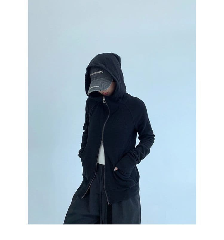 가을 종이 사람들 얇은 스타일 몸매 가꾸기 쇼트 스타일 후드 여성 코트 레트로 캐주얼 느긋한 니트 오픈 가디건 맨위 상세 이미지 23