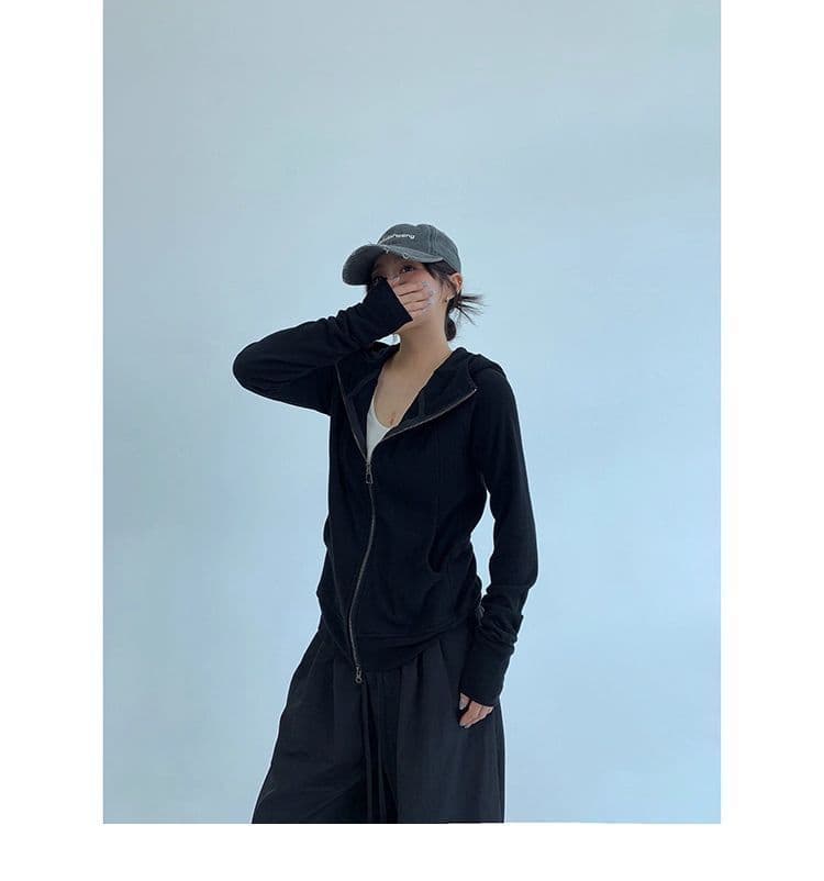 가을 종이 사람들 얇은 스타일 몸매 가꾸기 쇼트 스타일 후드 여성 코트 레트로 캐주얼 느긋한 니트 오픈 가디건 맨위 상세 이미지 25