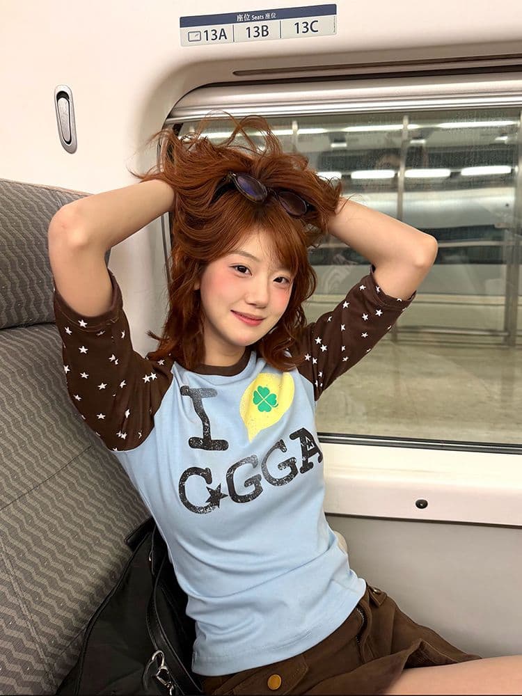 원본 것 원본 프린트 40 순면 오스트리아 세대 서울 220g 반팔 티셔츠 여성 상세 이미지 2