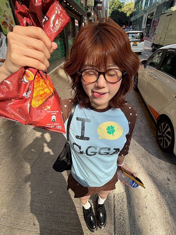 원본 것 원본 프린트 40 순면 오스트리아 세대 서울 220g 반팔 티셔츠 여성 상세 이미지 5