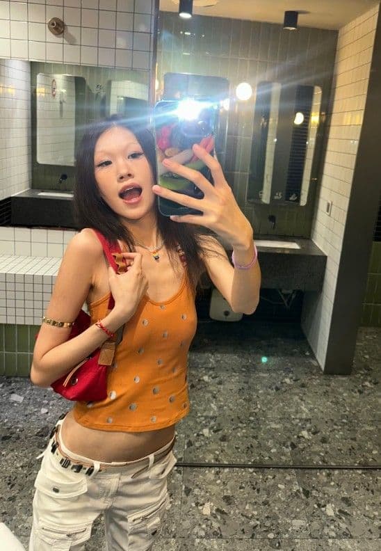 사람들 면 모달 1 1 와 사고 방식 260 그램 프랑스식 비즈 행침 목 도트 무늬 여름 몸매 가꾸기 순수한 욕망 맨위 이미지 4