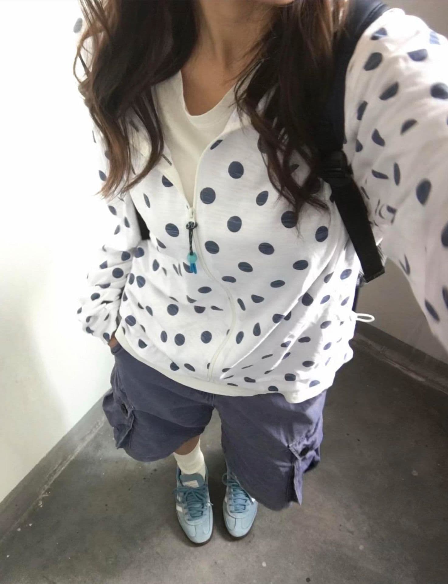 원본 솜씨 순면 대나무 마디 면 자외선 차단 블라우스 여성 상세 이미지 2