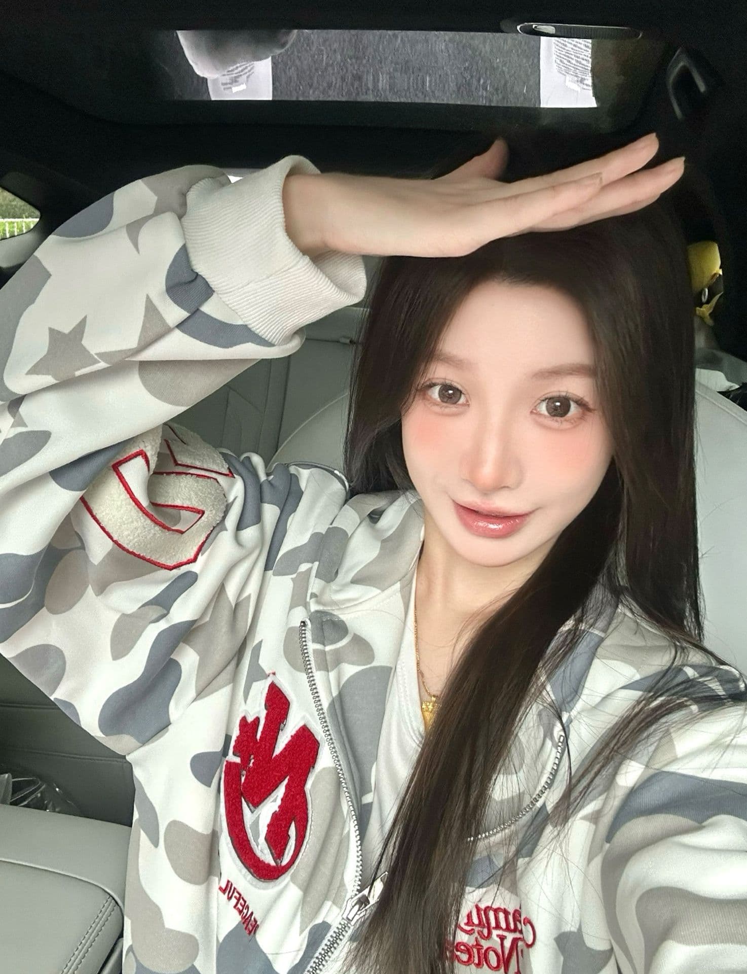 얇은 스타일 털이 있는 백금 지퍼 자수 원본 천 인사이드 펌프 순수한 Mianhua 면 복합 후드티 여성 상세 이미지 6