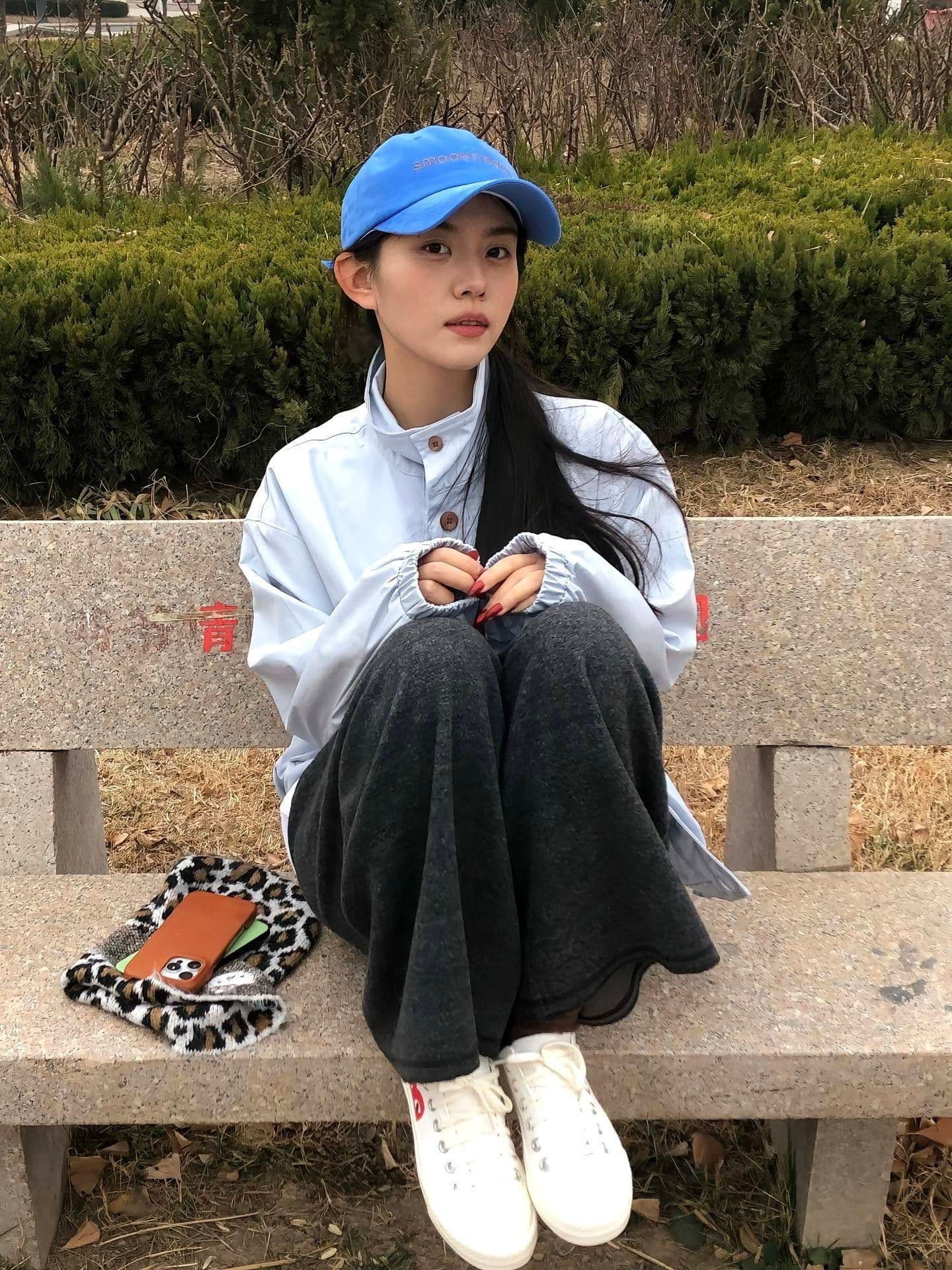 원본 것 스탠드 칼라 싱글 줄 버튼 캐주얼 재킷 여자 봄 2026 봄 가을 작은 키 재킷 오픈 가디건 맨위 상세 이미지 4