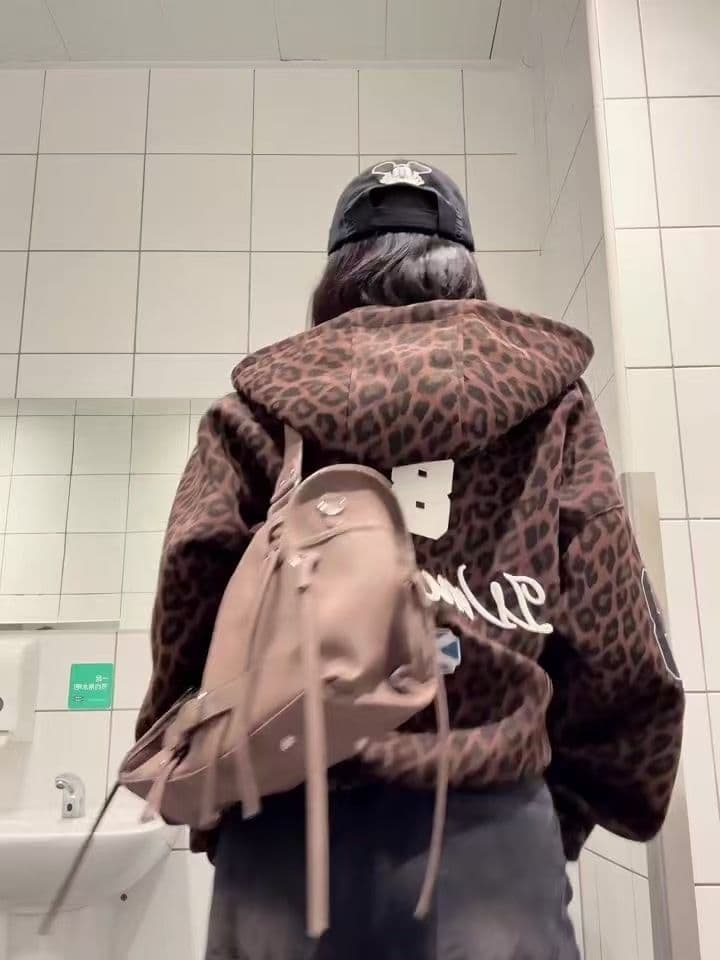 얇은 스타일 털이 있는 이후 패키지 기사 원본 자수 순수한 Mianhua 면 복합 후드티 여성 상세 이미지 3