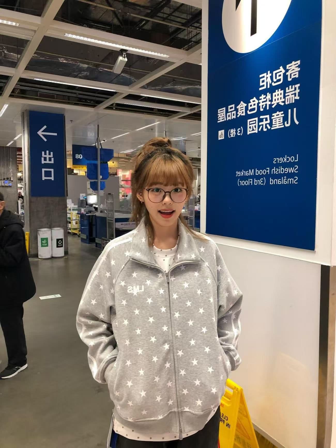얇은 스타일 털이 있는 클립 칼라 것 자수 순수한 Mianhua 면 복합 후드티 여성 상세 이미지 1