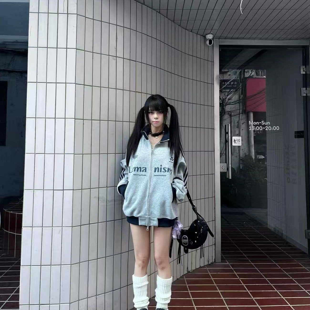 얇은 스타일 털이 있는 이후 패키지 기사 프린트 순수한 Mianhua 면 복합 후드티 여성 이미지 4