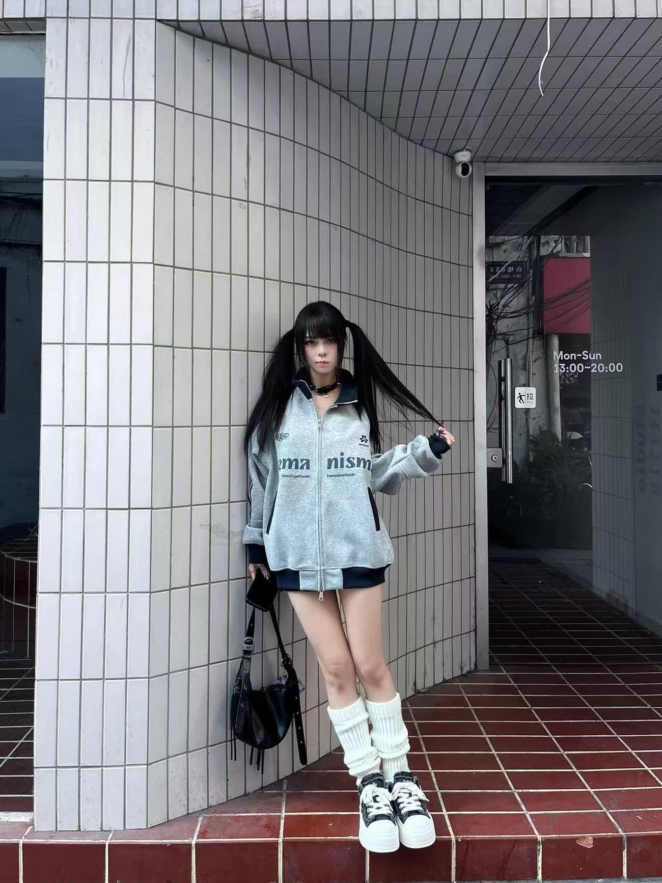 얇은 스타일 털이 있는 이후 패키지 기사 프린트 순수한 Mianhua 면 복합 후드티 여성 상세 이미지 5