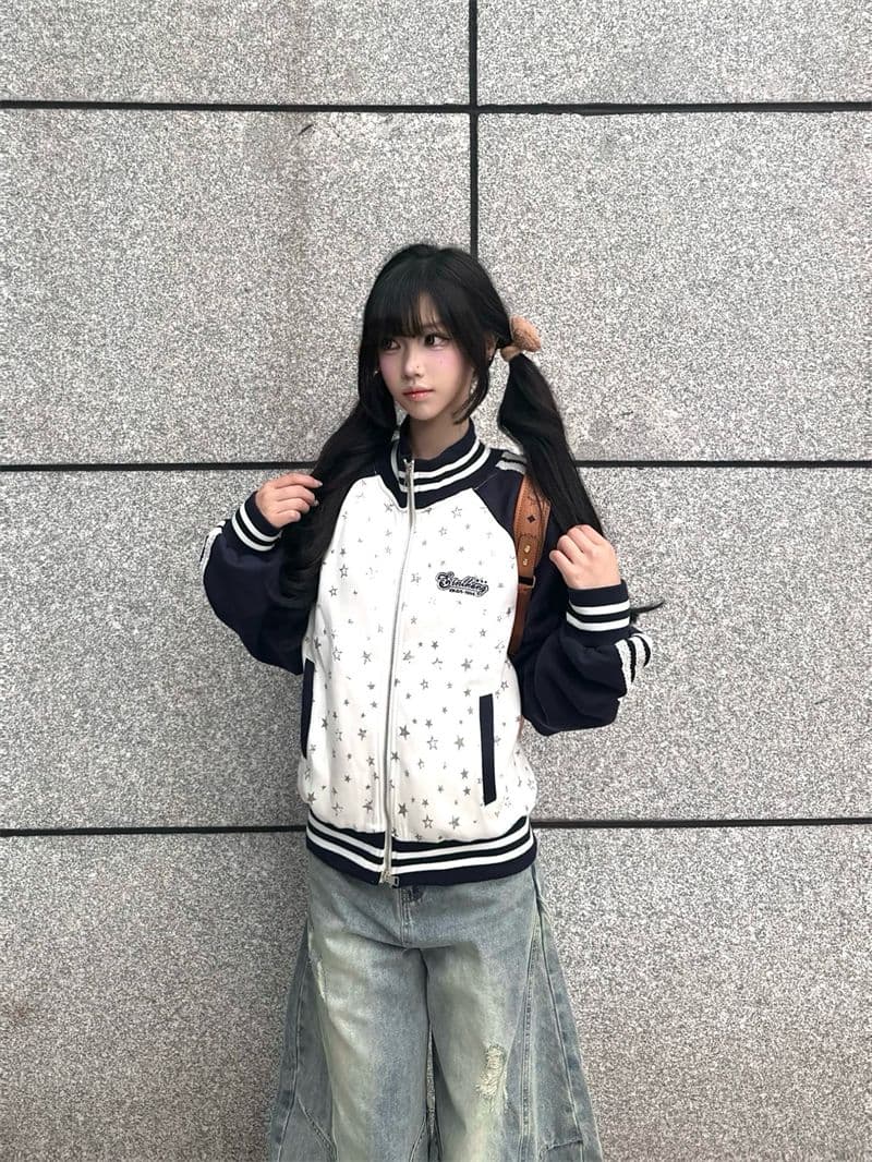 있음 선적 좋은 품질 원본 솜씨 원본 리본 자수 순수한 Mianhua 면 복합 지퍼 후드티 여성 상세 이미지 4