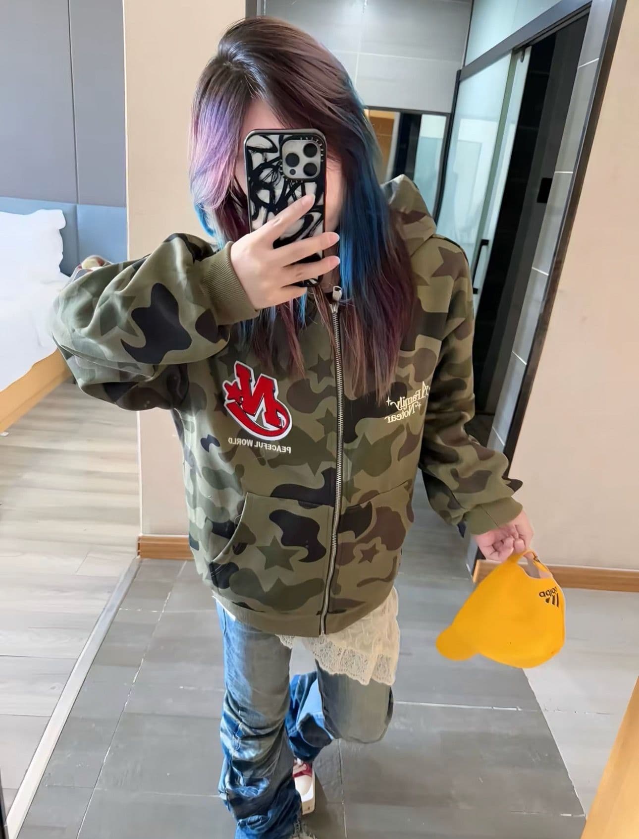 얇은 스타일 인사이드 펌프 백금 지퍼 이후 패키지 칼라 순수한 Mianhua 면 복합 후드티 여성 상세 이미지 5