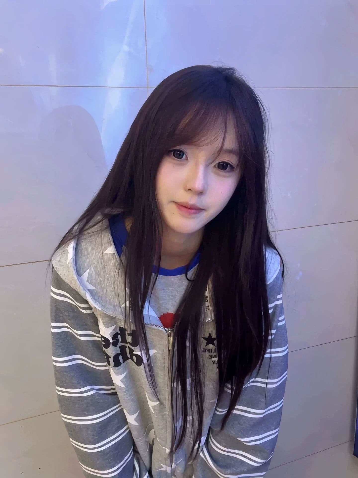 순수한 Mianhua 면 쇼트 스타일 후드 티 스웨터 여성 코트 가을 거리 바람 몸매 가꾸기 지퍼 오픈 가디건 2026 상세 이미지 2