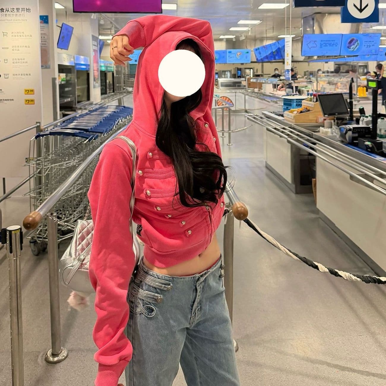 빛 아시아 인 디자인 센스 궁정 바람 나폴레옹 워싱 후드 오픈 가디건 후드티 남녀 봄 가을 루즈핏 캐주얼 모자 셔츠 트렌디 이미지 5