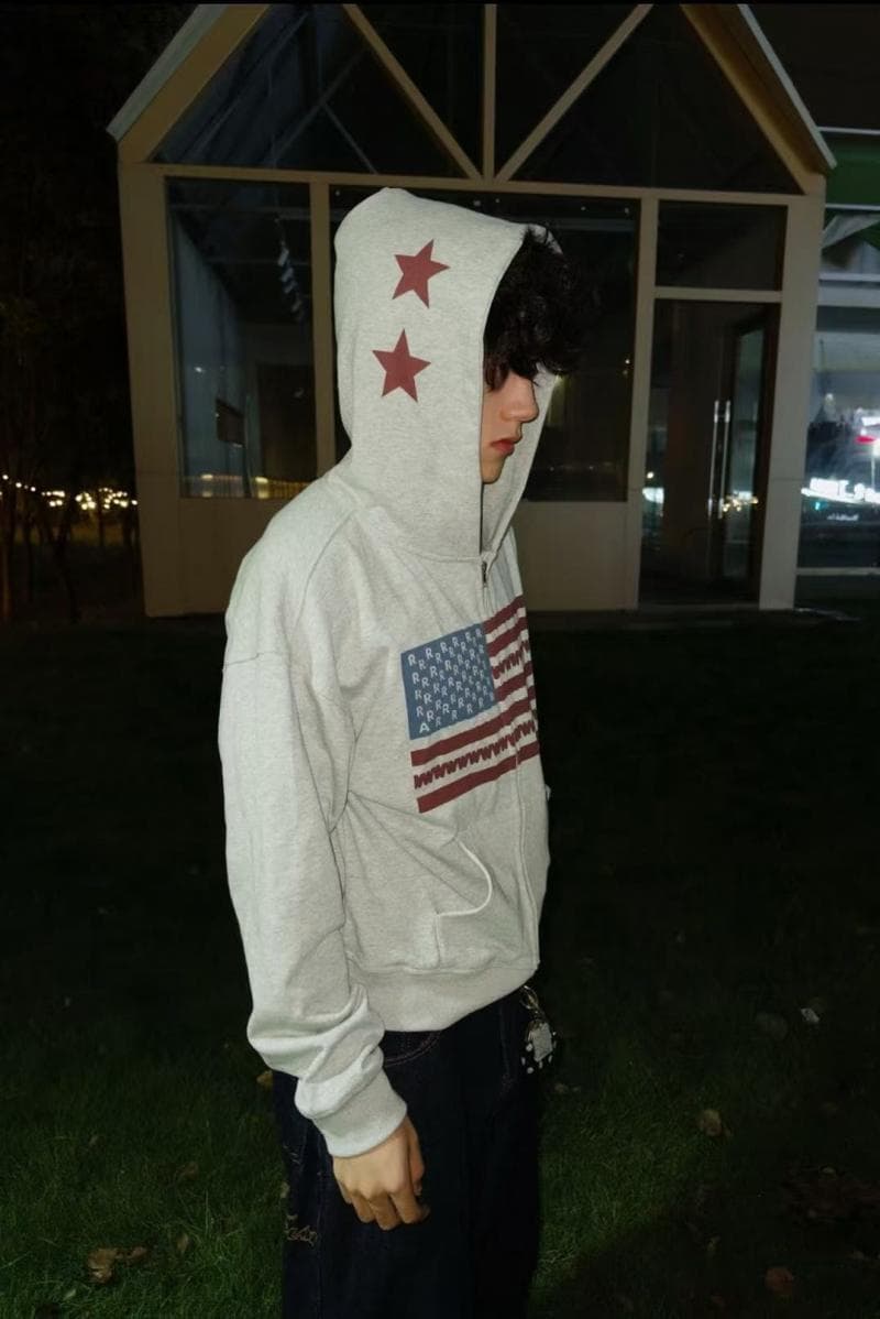 아메리칸 레트로 oversize 후드티 후드 루즈핏 캐주얼 느긋한 센스 가을 겨울 새로운 재킷 남녀